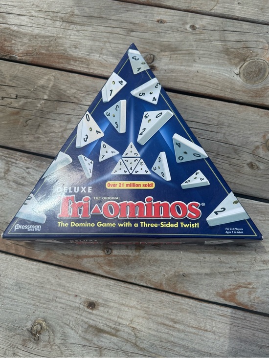 Pressman Other - Deluxe Tri-Ominos Triangle Game